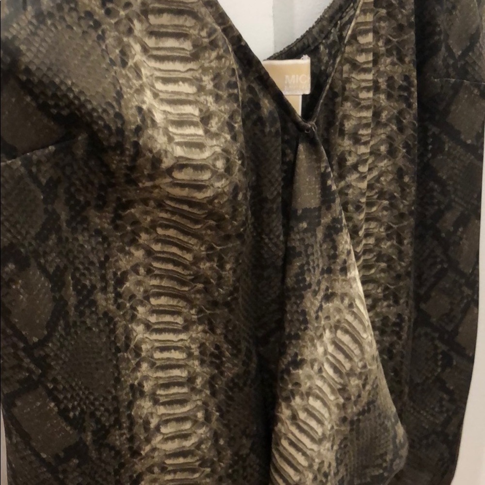 Snake Skin Print Michael Kors Top View 4